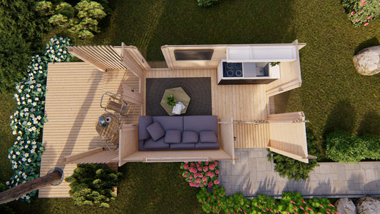 Coyard tuinhuis modern 3x6
