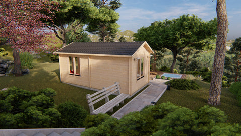 Image of Coyard tuinhuis met zadeldak 3.2x6